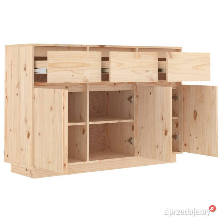 Szafka 110x34x75 lite drewno sosnowe WM813814 Pozostałe mazowieckie sprzedam