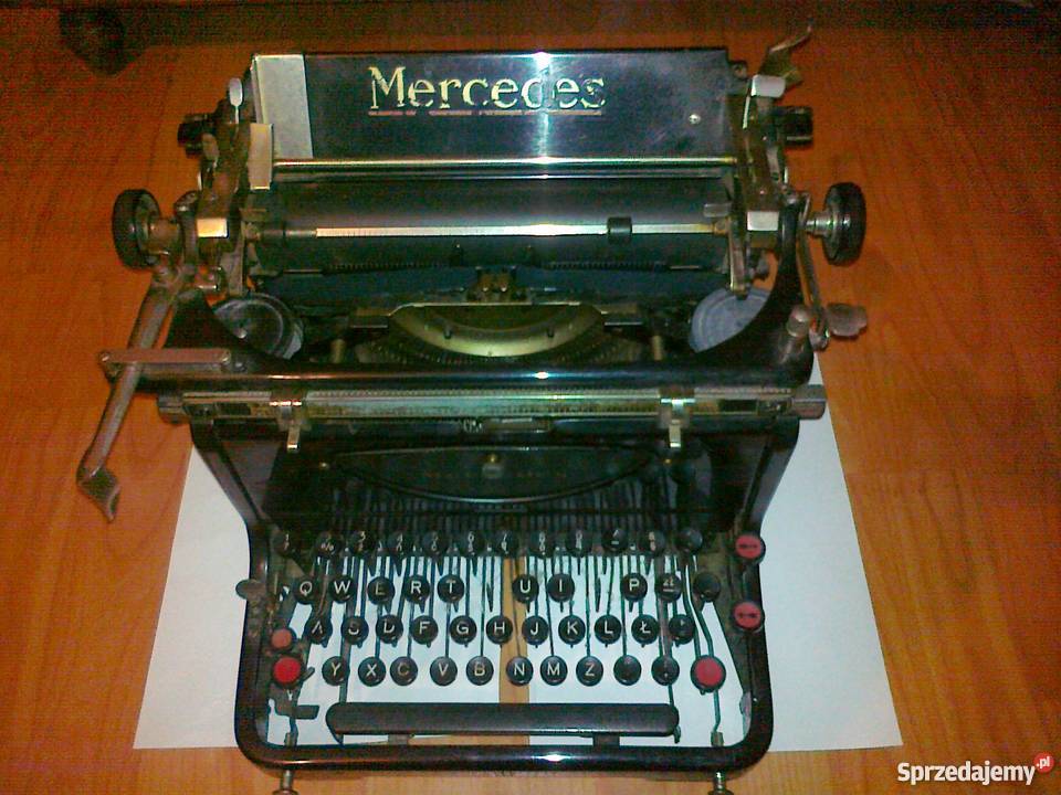 Maszyna do pisania MERCEDES Aleksandrów Łódzki sprzedam