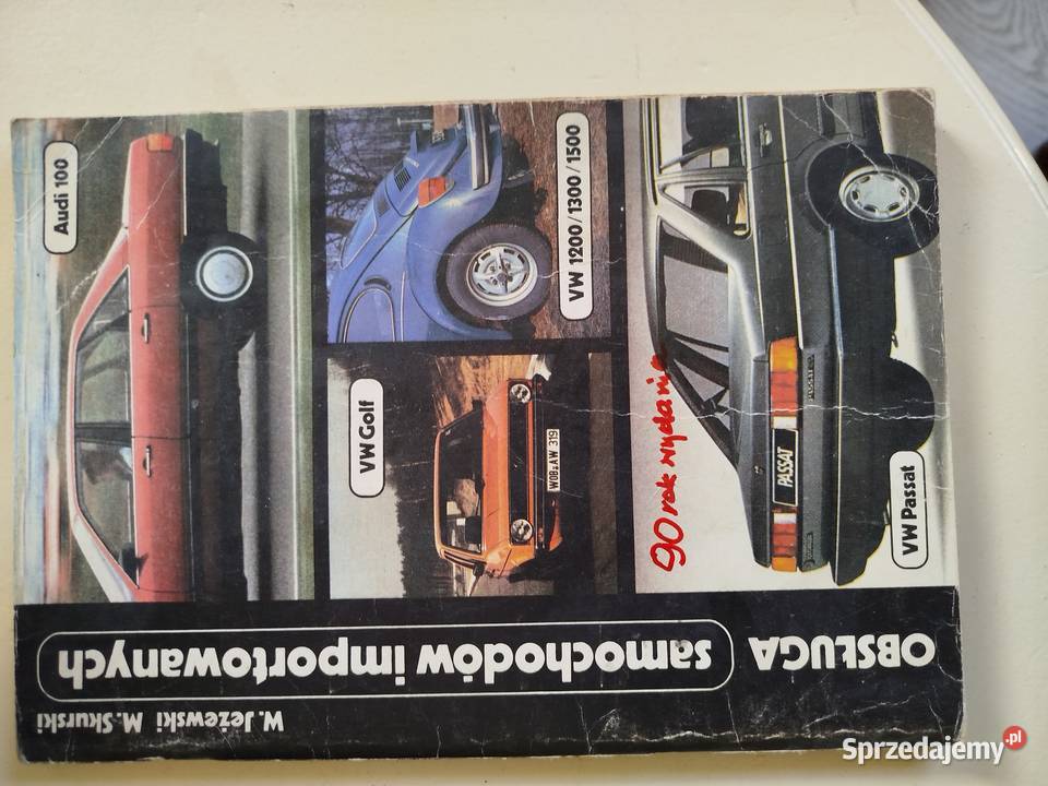 Unikatowe książki napraw samochodów 1901do 1986r