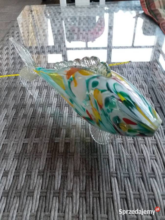 Dużaszklana rybka z czasów PRL Pozostałe Barlinek