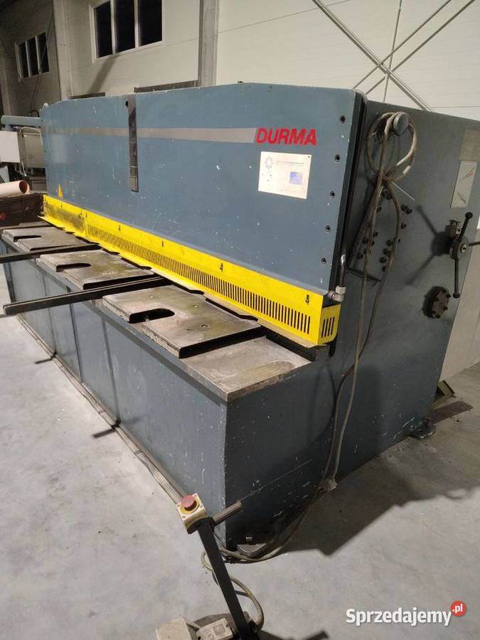 Nożyce Gilotynowe Durma SB 3010 Rawicz