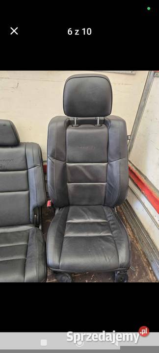 FOTELE WENTYLOWANE JEEP WK 2 GRAND CHEROKEE Z kujawsko-pomorskie Chełmża sprzedam