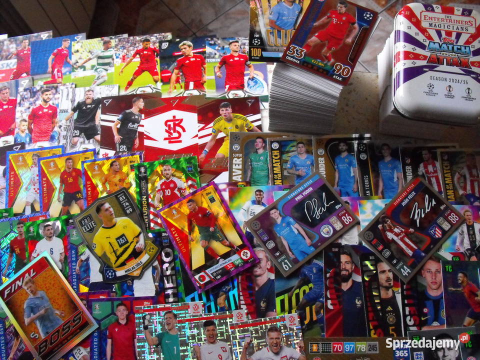 Karty piłkarskie TOPPS PANINI Super zestaw 225 śląskie Mykanów