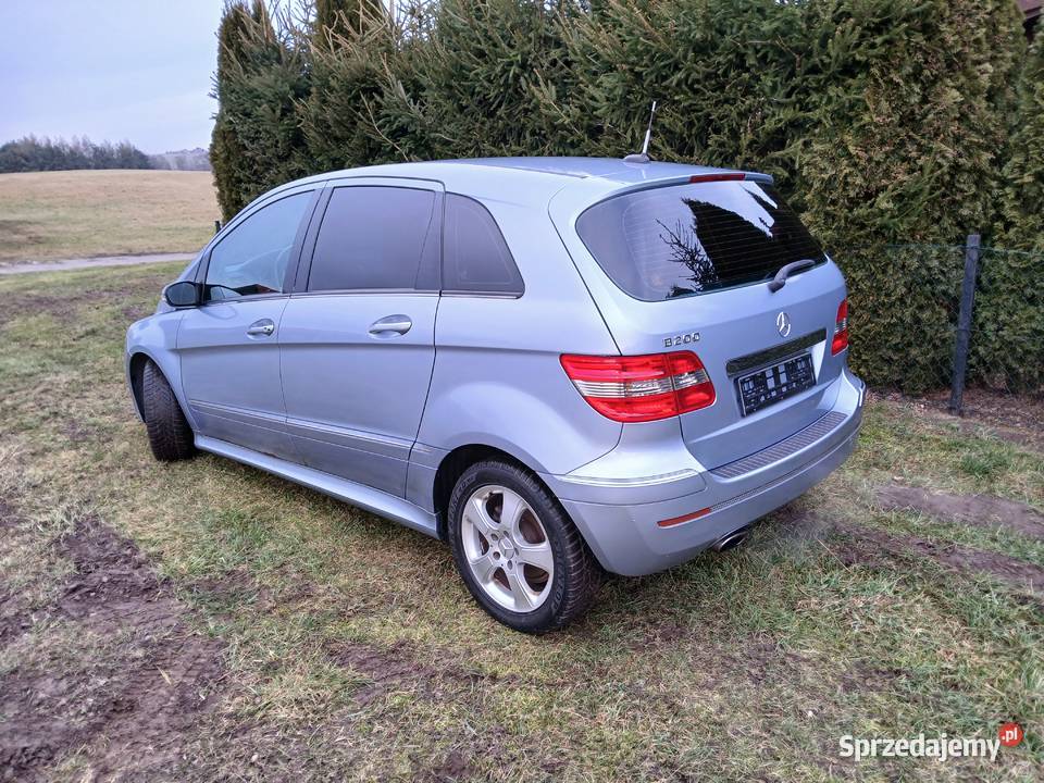 Mercedes B200 benzyna 2035cm3 warmińsko-mazurskie Mrągowo