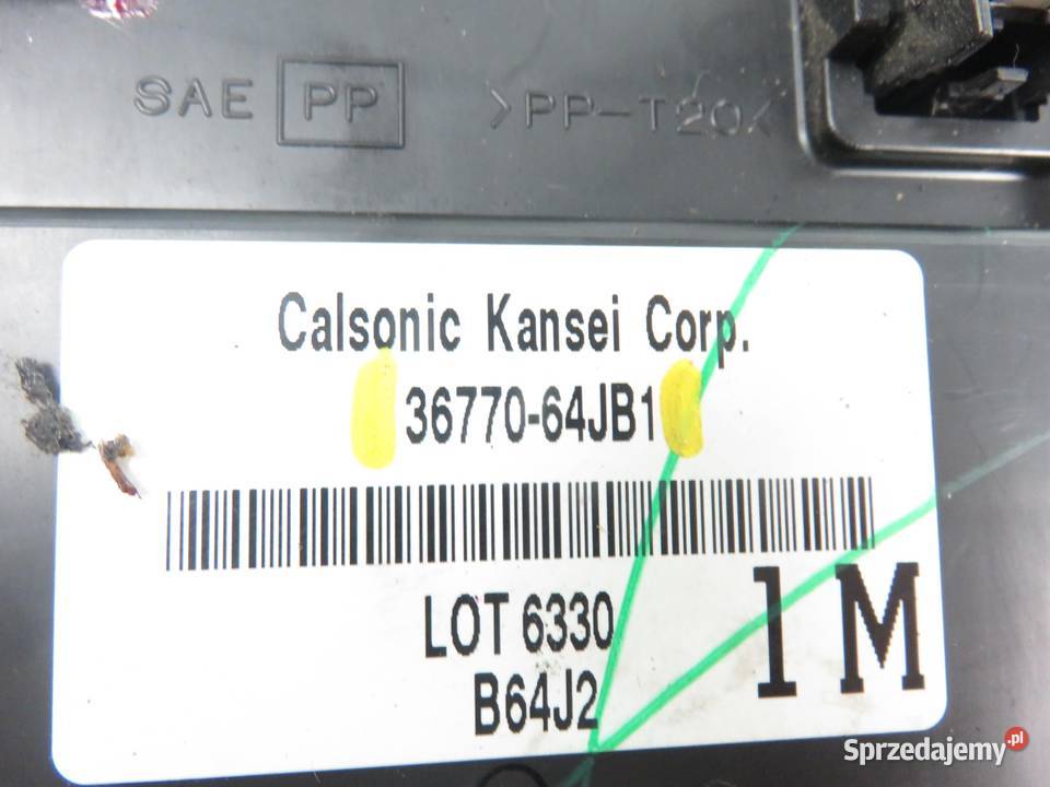 MODUŁ KOMFORTU SUZUKI GRAND VITARA II 3677064JB1 osobowe