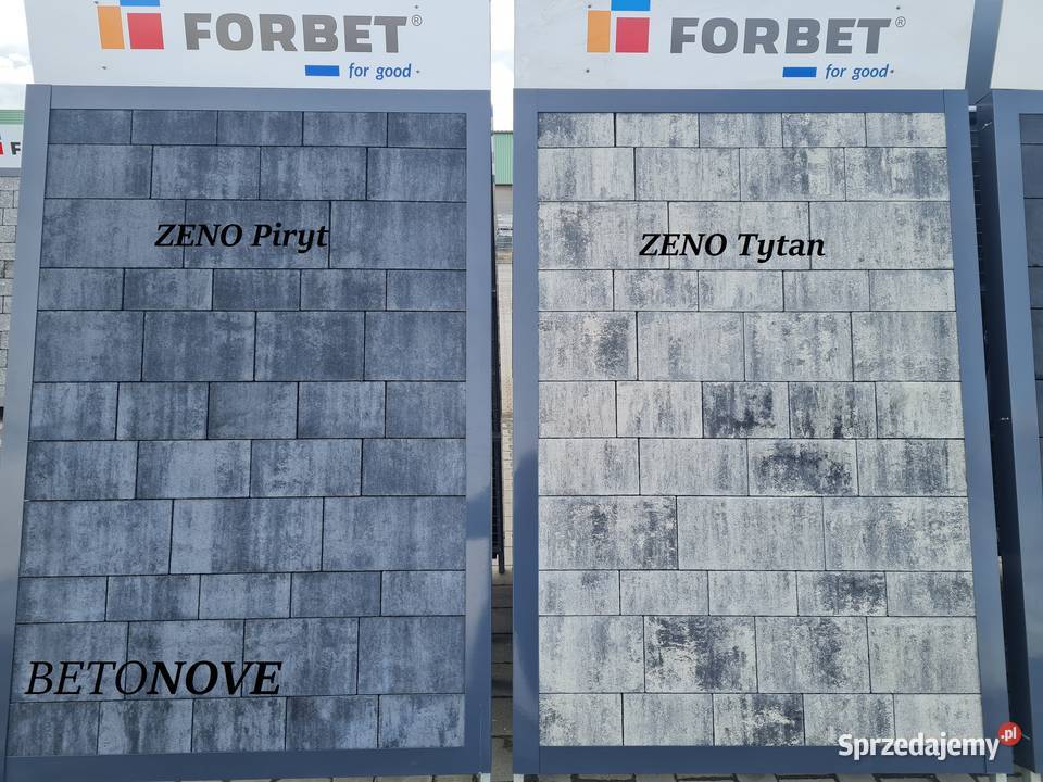Kostka brukowa Forbet ZENO Piryt Latte Muszla Stalowa Wola