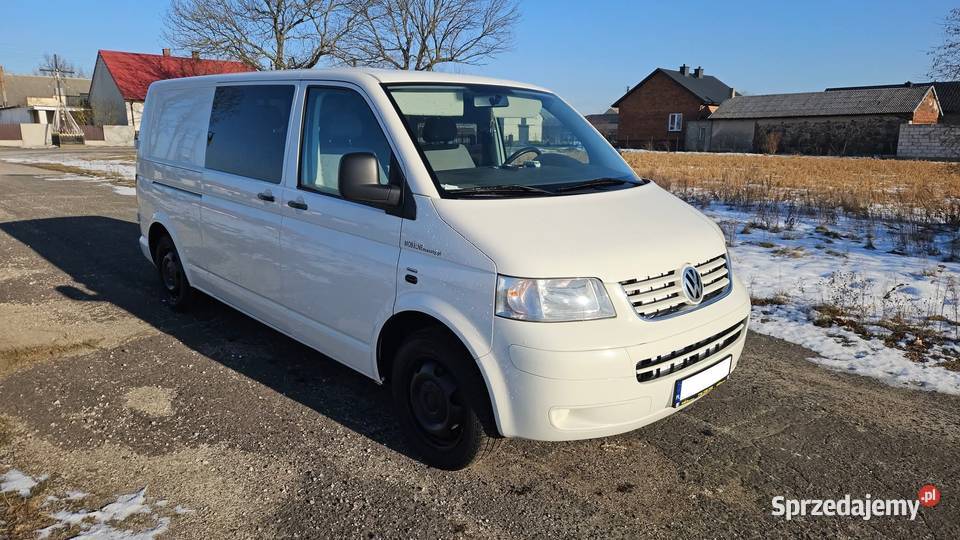 Volkswagen Transporter T5 long 5 osobowy 19 130 diesel Rozprza sprzedam