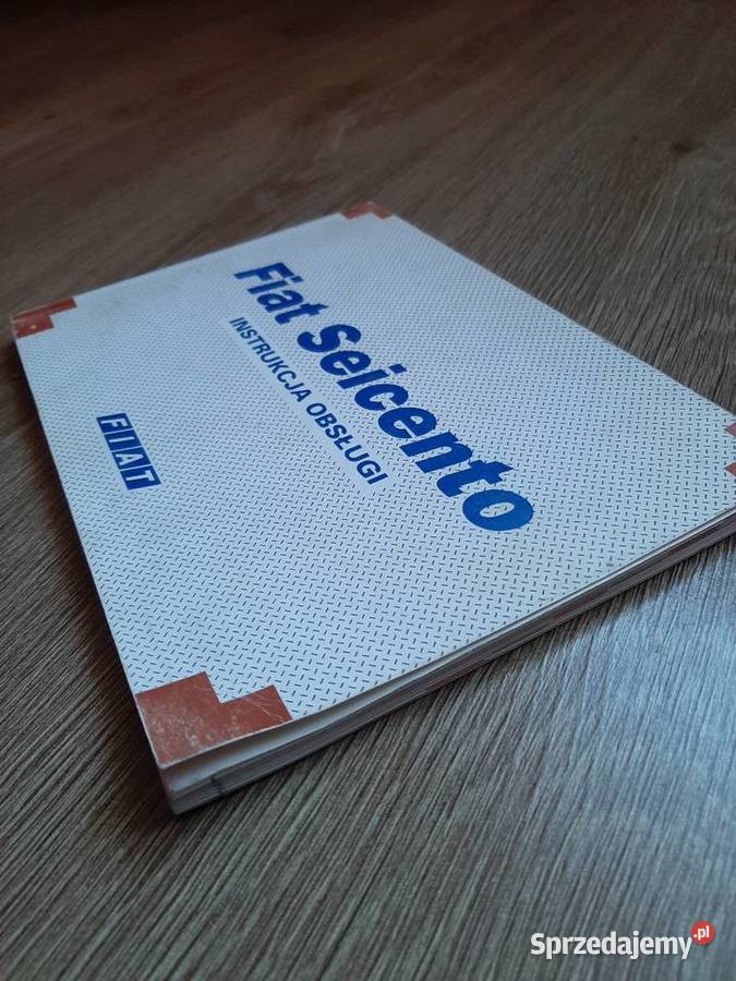 Instrukcja obsługi Fiat Seicento Bielsko-Biała