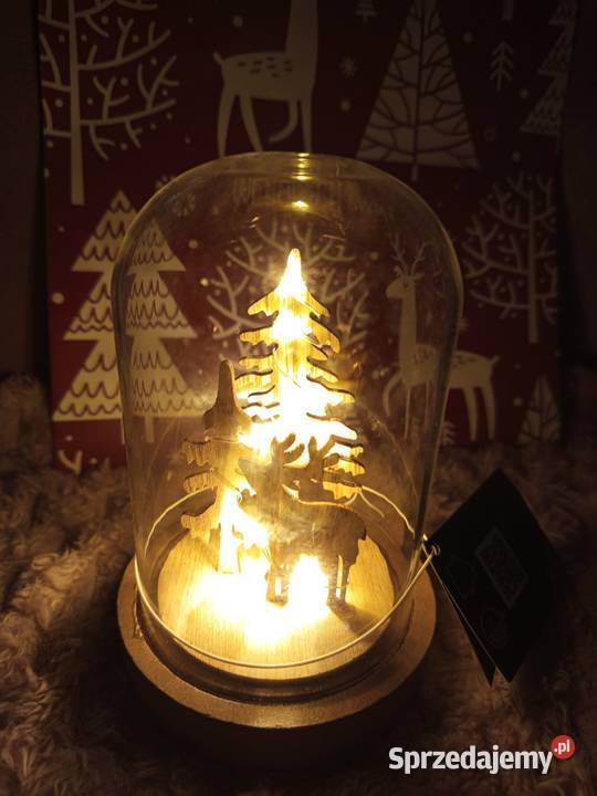 Lampka LED w szklanej kopułce Piła sprzedam