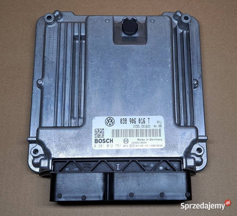 STEROWNIK KOMPUTER SILNIKA VW T5 038906016T osobowe dolnośląskie Mielęcin