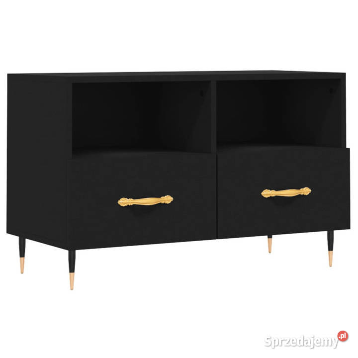 Szafka pod TV czarna 80x36x50 materiał mazowieckie Warszawa sprzedam