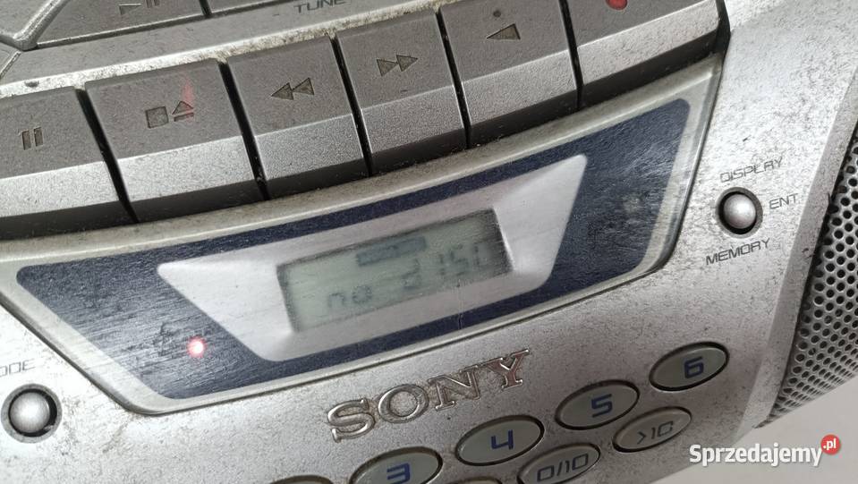 SONY CFDS250L radiomagnetofon przenośny wielkopolskie Poznań