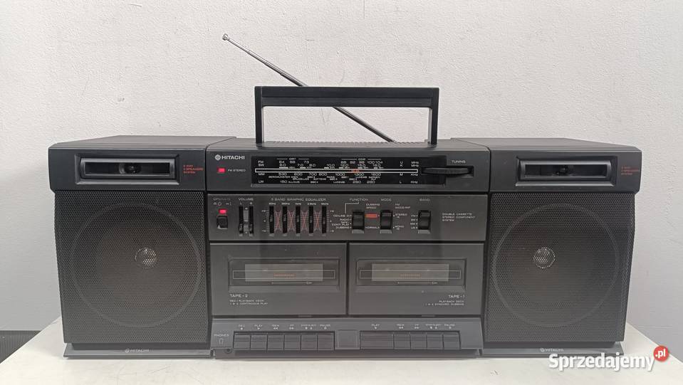 Hitachi TRKW530E Radiomagnetofon przenośny Poznań