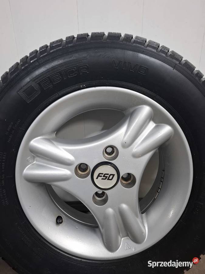 Felgi FSO polonez fiat orginał 5 sztuk Abramów