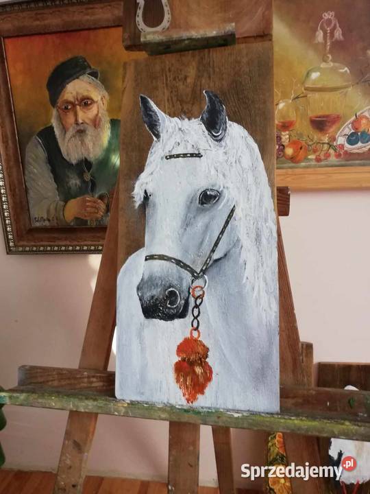 Konie na starych deskach Rękodzieło Osmolice Pierwsze sprzedam