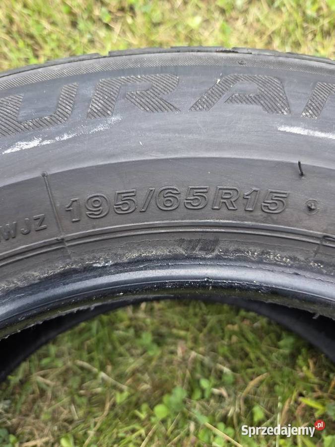 2 Opony letnie BRIDGERSTONE TURANZA 19565R15 Samochodowe małopolskie Wadowice