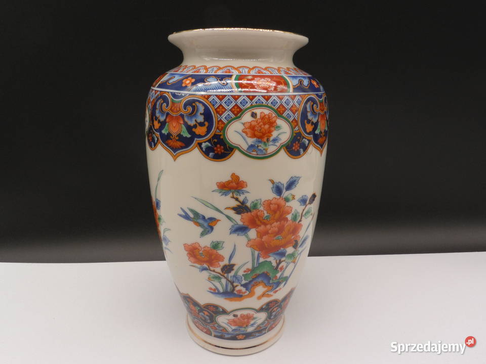 Wazon porcelanowy Imari Japonia wielkopolskie Raszków