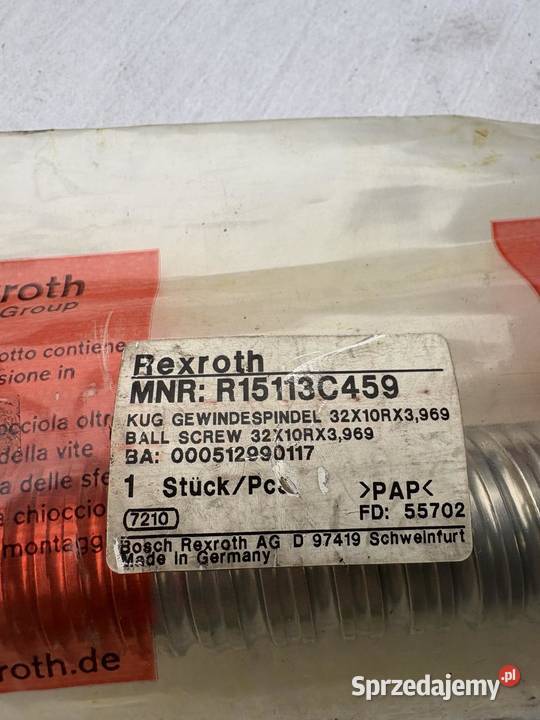 Rexroth R15113C459 Śruba toczna Warszawa
