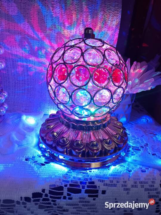Ekskluzywna Bogato zdobiona lampka lampa Top wielokolorowy Kraków sprzedam
