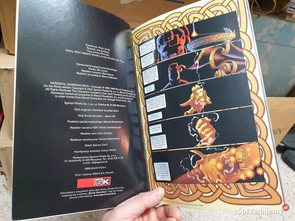 Daredevil Diabeł Stróż tom1 i 2 komplet Komiksy