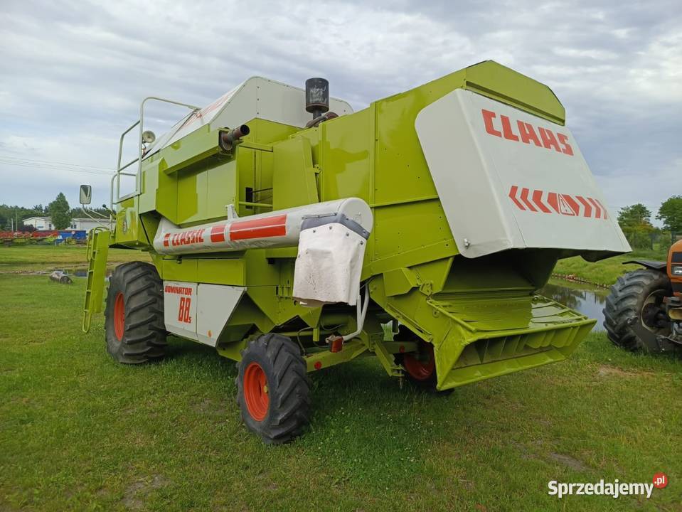 Kombajn zbożowy Claas Dominator 88s heder 39 m Łobżenica