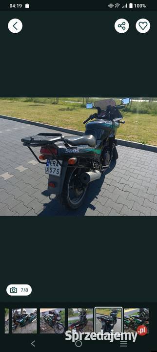 Kawasaki GPZ 500 s 60 stan Częstochowa