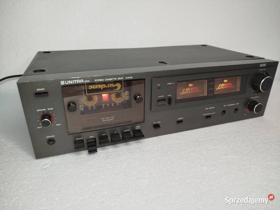 Magnetofon Stereo Deck Unitra ZRK M9108 Zgierz