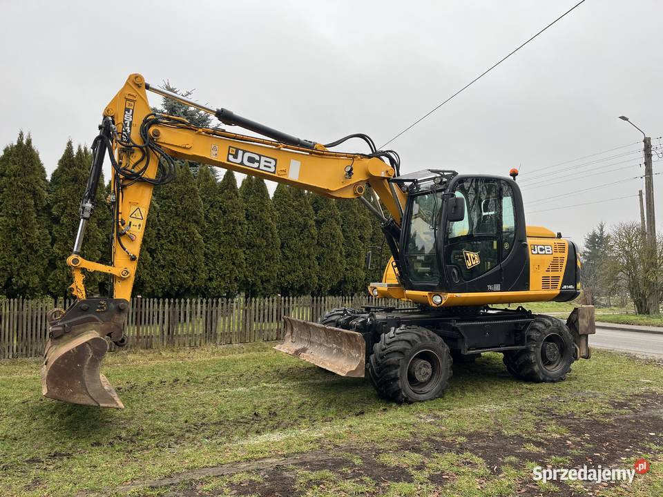 JCB JS145w koparka kołowa