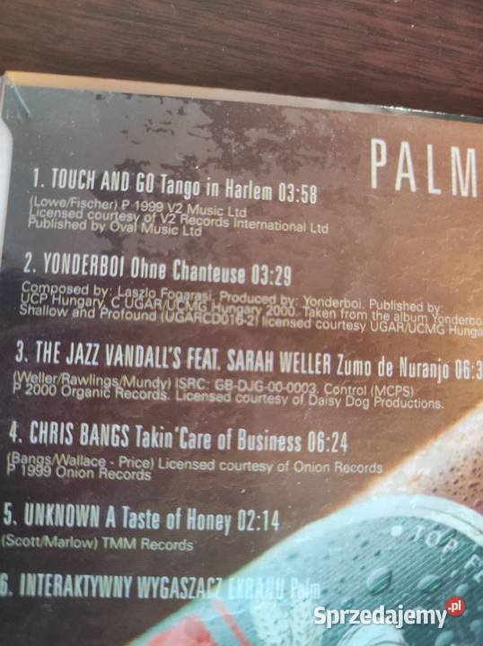 Palm Odmiany Łyk Wyjątkowej Muzyki 2000r tango i Kielce