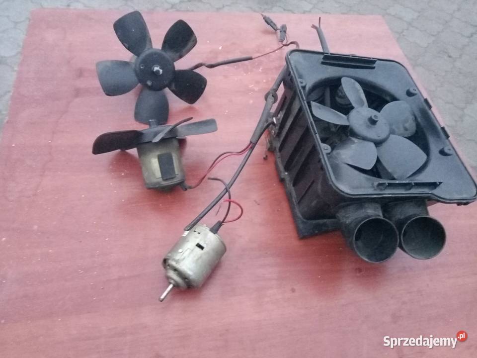 Polonez Fiat 125 silnik z wentylatorem dmuchawa