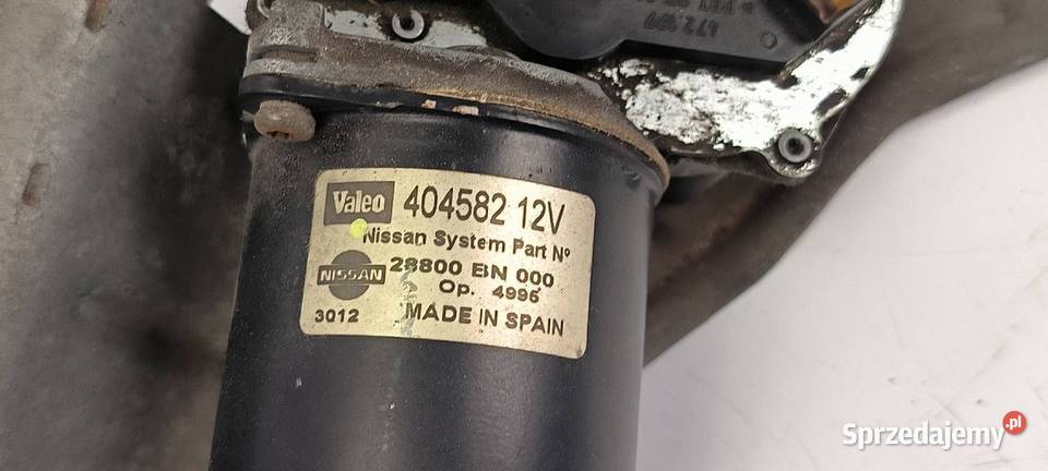MECHANIZM WYCIERACZEK PRZÓD NISSAN ALMERA kujawsko-pomorskie Lipno sprzedam