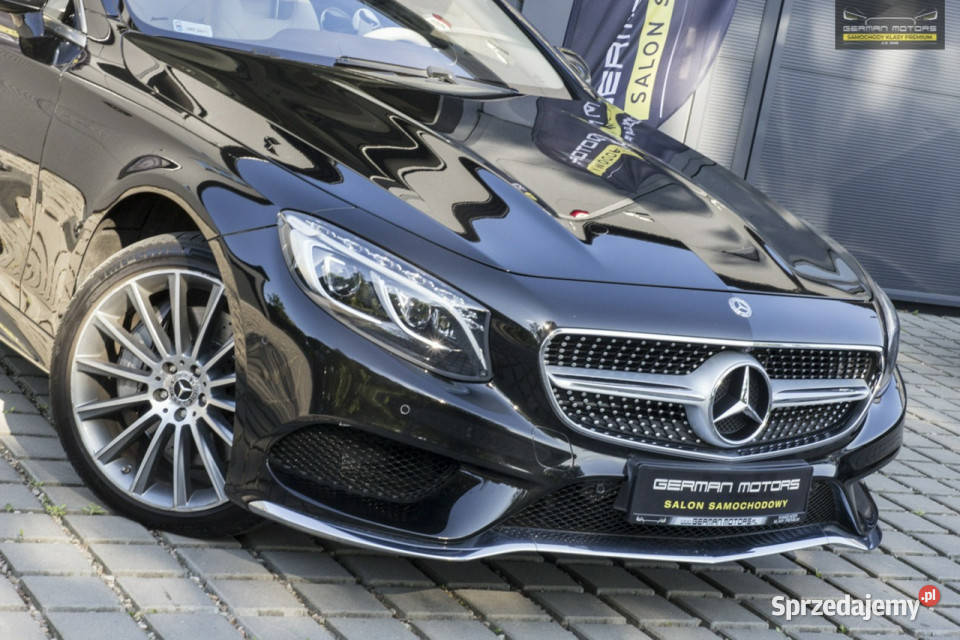 Mercedes S 400 4MATIC Burmester Panoramadach elektryczne lusterka Dębogórze