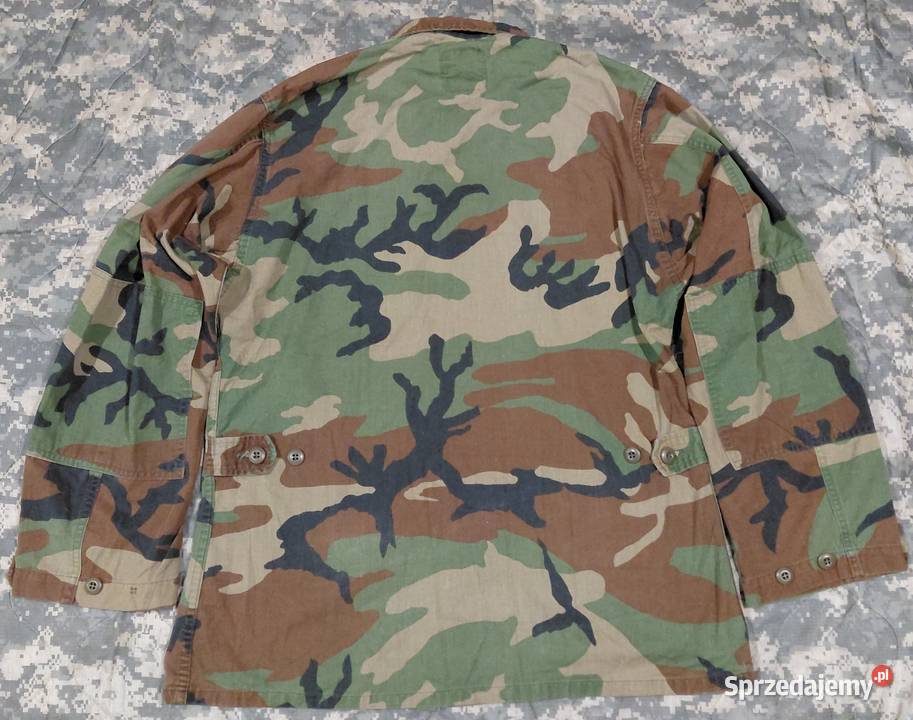 Bluza BDU woodland medium long NYCO 85r Militaria Wrocław