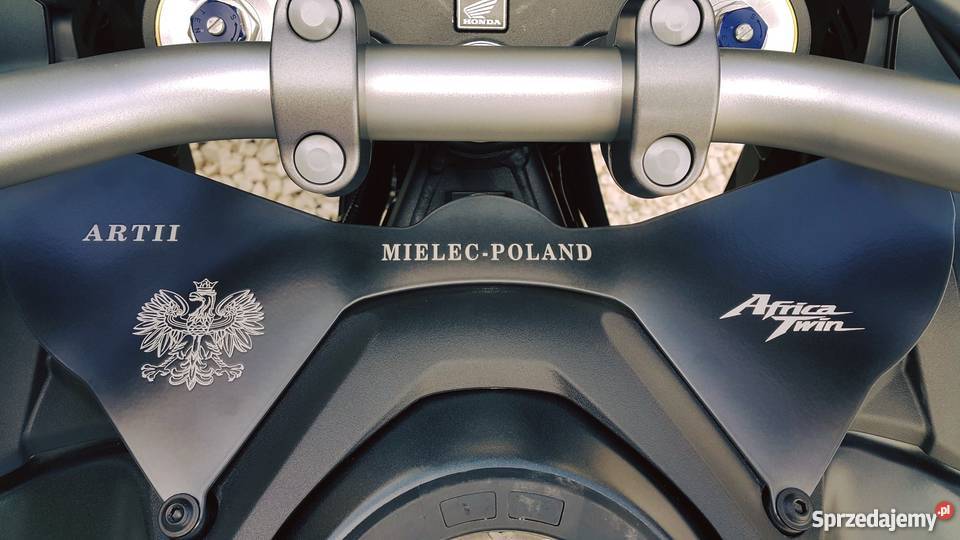 Forkshield NOT PLASTIC AfricaTwin Honda CRF Piątkowiec