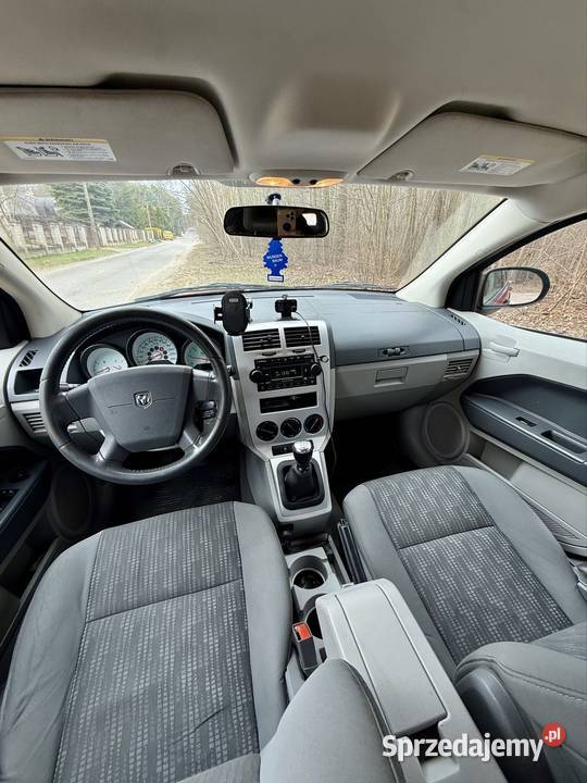 Dodge Caliber 2008 zadbany opłaty na wielofunkcyjna kierownica mazowieckie Warszawa