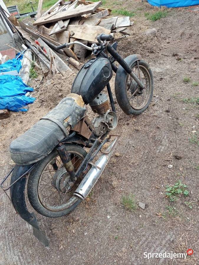 WSK 125 rama z karterami Chełm