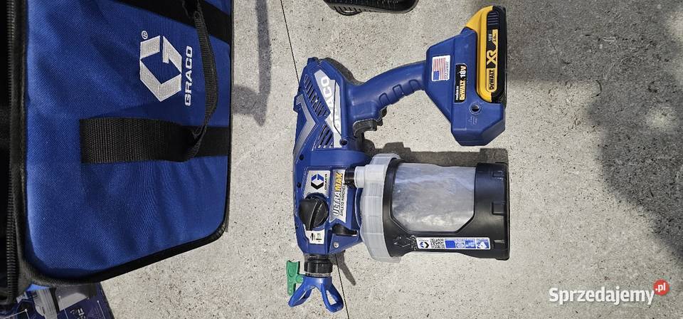 GRACO ULTRA Cordless 2x DEWALT 18V Agregat Słupsk