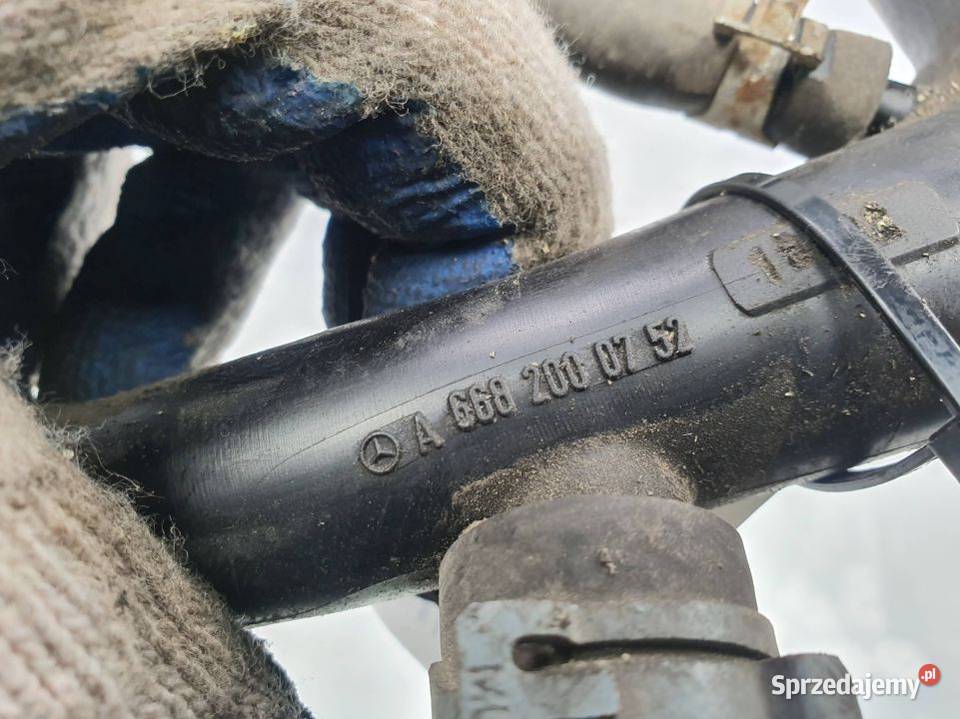 PRZEWÓD UKŁADU CHŁODZENIA MERCEDES A KLASA W168 Pozostałe