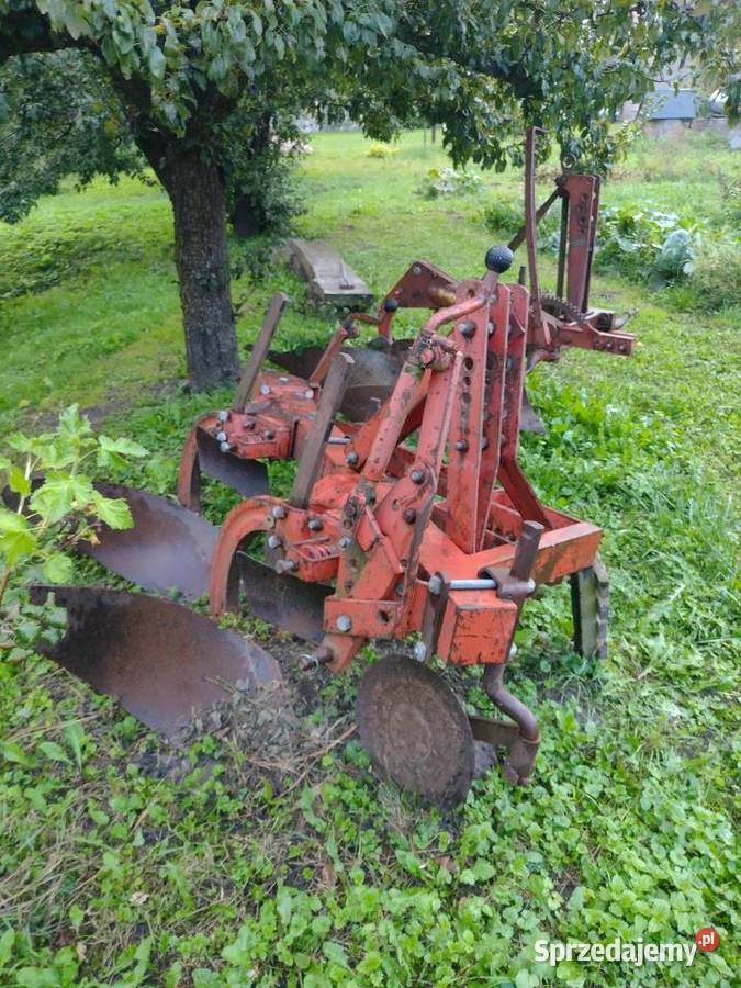 Pług 4skibowy obrotowy kverneland zabezpieczenia nieuszkodzony Sośno sprzedam