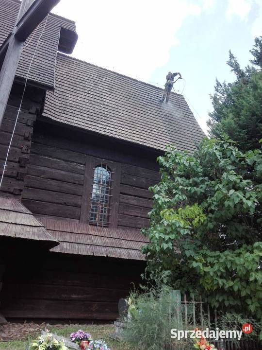 Drewniany kościół impregnacja 504746203 Dachu Pozostałe usługi Wrocław