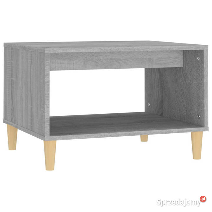 Stolik kawowy szary dąb sonoma 60x50x40 WM817520