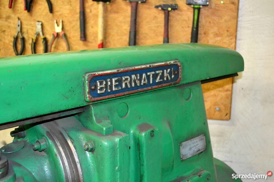Frezarka do metalu BIERNATZKI 380V Głubczyce