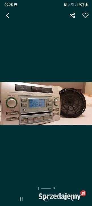 Radio toyota corolla verso sprzedam