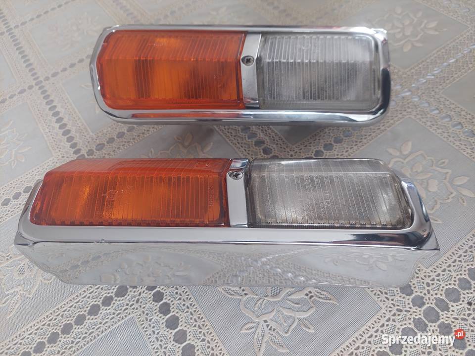 Lampy kierunkowskazy chrom Fiat 125p Nowe osobowe Warszawa