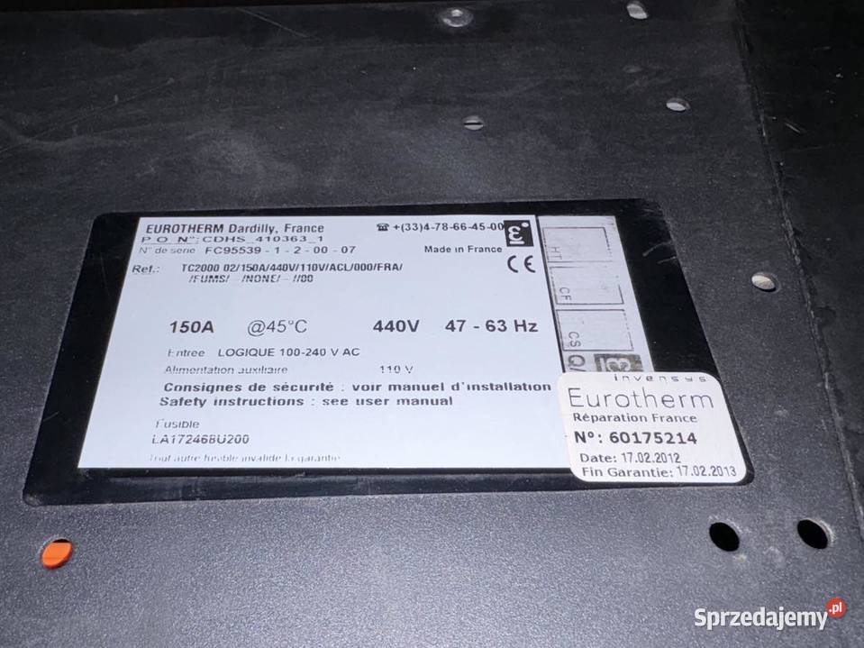 Eurotherm TC3001 100A440V220V