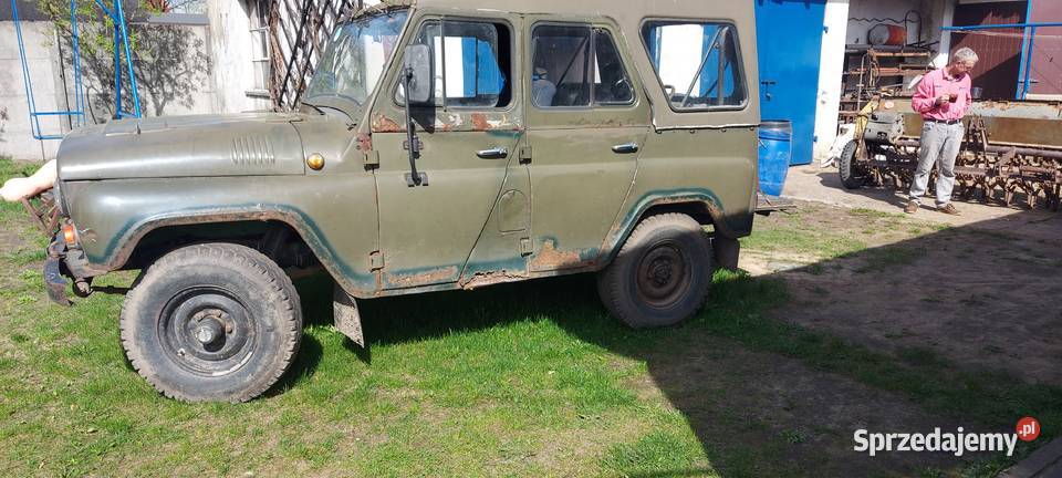 UAZ 469 LPG sprawne napędy pali jeździ 70KM Łódź