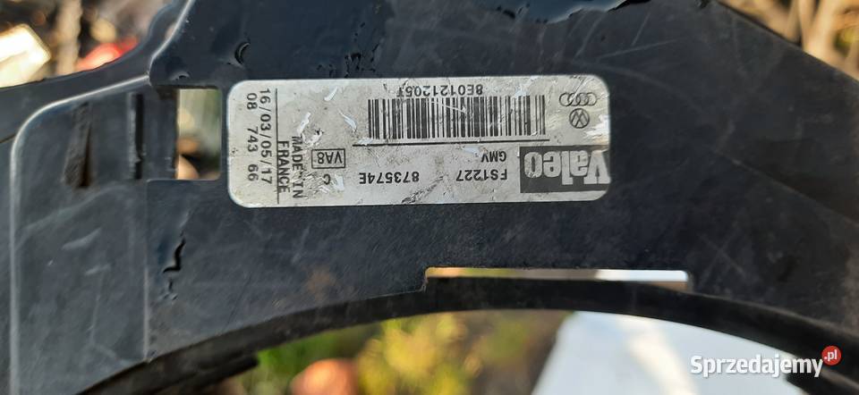 A 4 B6 19TDI OBUDOWA WENTYLATORA CHŁODNICY Siechnice
