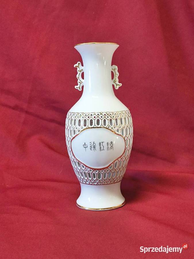 wazon dekoracyjny sygnowany Dekoracje i ozdoby Chorzew