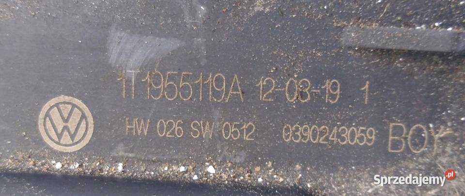 vw caddy iv mechanizm wycieraczek przód