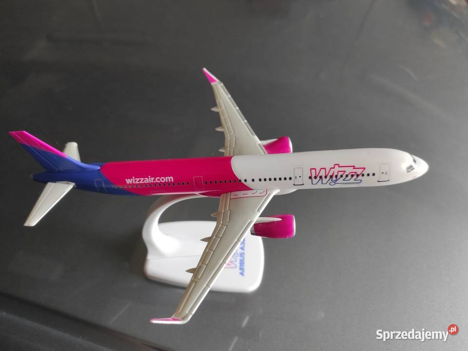 Nowy Model samolotu A321 Wizzair Plastik  Pozostałe Częstochowa